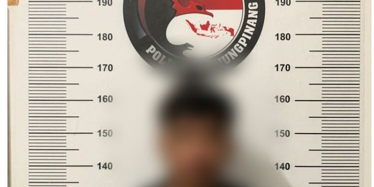 Satresnarkoba Polres Tanjungpinang Amankan Pria Pemilik Sabu.