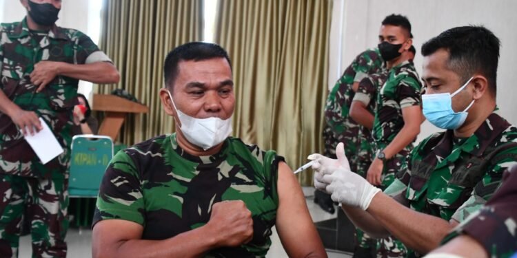 Brigjen TNI Jimmy Siap Dukung Vaksinasi di Kepri Guna Ciptakan Herd Immunity Yang Kuat.