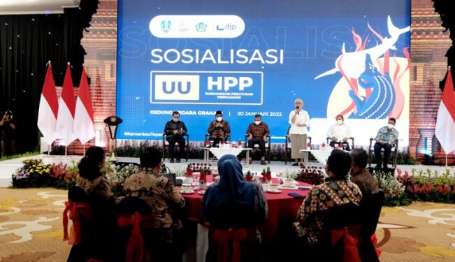 Gelar Sosialisasi : UU HPP Mulai Berlaku, NIK Sekaligus NPWP.