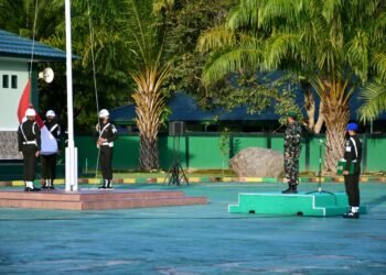 Upacara Bendera Mingguan Bulan Januari Tahun 2022.