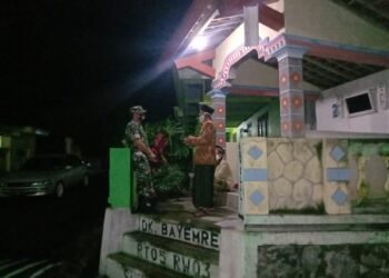 Lewat Komsos, Babinsa Musuk Minta Aktifkan Pos Kamling.