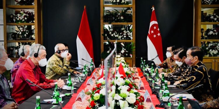 55 Tahun Hubungan Diplomatik, Indonesia-Singapura Perkuat Kerja Sama Bilateral.