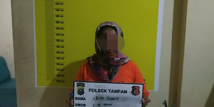 Polsek Tampan Berhasil Ringkus Tersangka Calo Seleksi Masuk Polri.