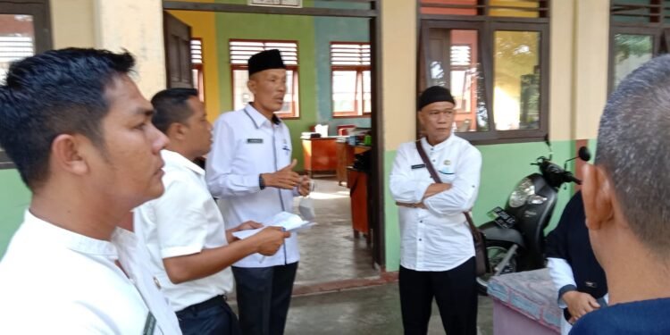 Program Kerja 100 Hari Kadisdikpora Terpilih Gencar Lakukan Kunker di Setiap Sekolah.