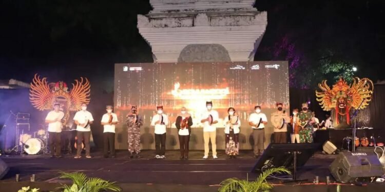 Dandim 0825 Hadiri Acara Louncing Banyuwangi Festival Tahun 2022.