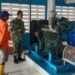 Antisipasi Banjir Danramil 03/Serengan Cek Pintu Air Joyontakan.