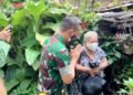 Door To Door, Dandim 0735/Surakarta Berikan Bantuan Sembako Kepada Warga Terdampak Covid-19.