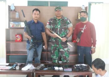 Kepala Staf Kodim 0911/Nunukan Pimpin Tim Gabungan Berhasil Amankan Narkotika Jenis Sabu 101,47 Gram.