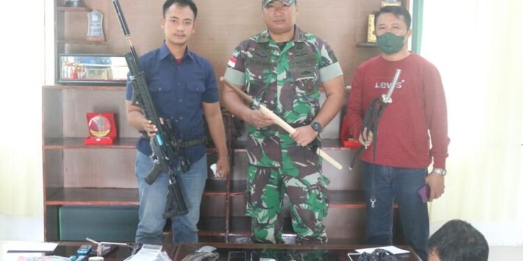 Kepala Staf Kodim 0911/Nunukan Pimpin Tim Gabungan Berhasil Amankan Narkotika Jenis Sabu 101,47 Gram.