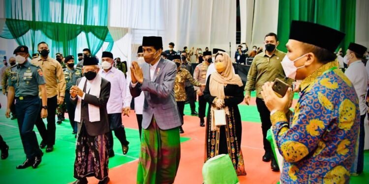 Presiden Jokowi Apresiasi Kiprah NU Jaga NKRI dan Pancasila.