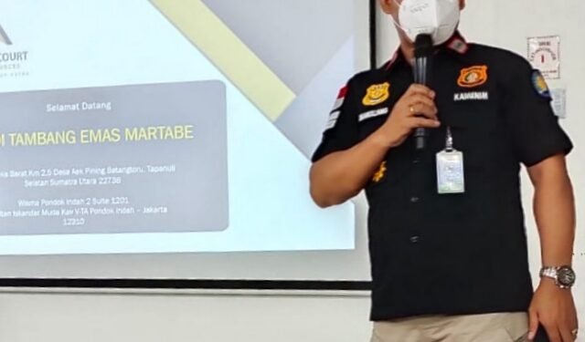 migrasi Sibolga Lakukan Koordinasi Perihal Penanganan Covid-19, Pendataan dan Verifikasi WNA yang Berada di PT. Agincourt Resource Martabe.