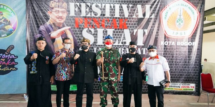 Hadiri Pembukaan Festival Pencak Silat 2022 se-Jabar, Danrem 061/Sk Ingatkan Tetap Patuhi Prokes.