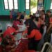 Saling Besinergi, Babinsa Mojorejo Dampingi Vaksin Anak Usia 6-11 Tahun.