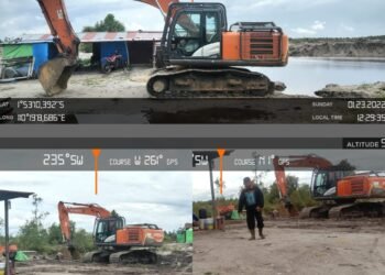 7 Unit Excavator Diamankan Polres Ketapang, Puluhan Excavator Masih Beroperasi Lokasi PETI Tanpa Ijin Ada Apa ya??.