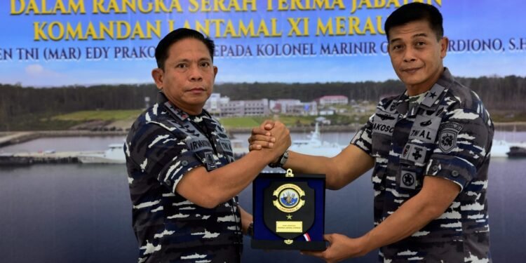 Pangkoarmada III Pimpin Serah Terima Jabatan Strategis di Jajaran Koarmada III.