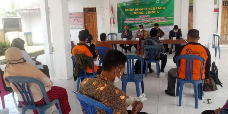 Koramil Wonosegoro Hadiri Rakor Tentang Pencegahan Dan Pengendalian ODGJ.