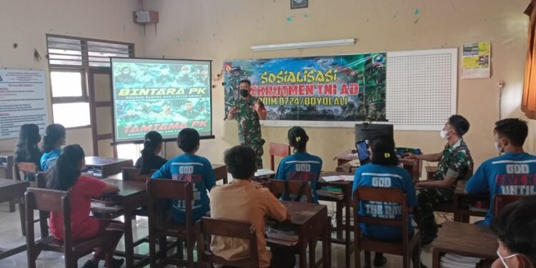 Rekrutmen TNI Lintas Agama Kembali Disosialisasikan Kodim Boyolali.