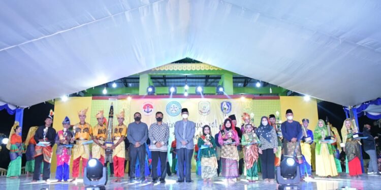 Danlantamal IV Hadiri Acara Penutupan Festival Zapin Penyengat Tahun 2022.