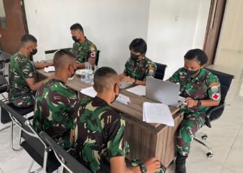 Komando Armada III Gencarkan Vaksinasi Booster Secara Berlanjut.