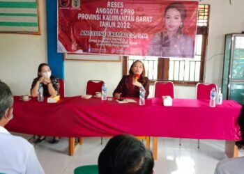 Ketua komisi 1 DPRD Provinsi Kalbar Fraksi PDI Perjuangan laksanakan Reses Di Mempawah Hulu.