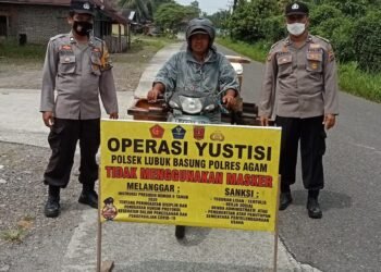 Antisipasi Omicron Kapolres Agam Kembali Menggalakkan Operasi Yustisi dan Pengecekan Tempat Isolasi/Karantina.
