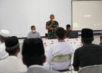Kodam XVIII/Kasuari Gelar Sosialisasi Rekrutmen Prajurit Bintara Dan Tamtama PK Khusus Santri Dan Lintas Agama.
