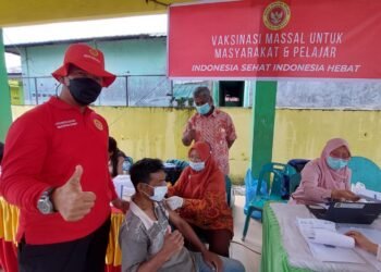 Kolaborasi BIN dan Pemko Medan Berlanjut Genjot Vaksinasi Anak, Pelajar, Masyarakat Serta Lansia.