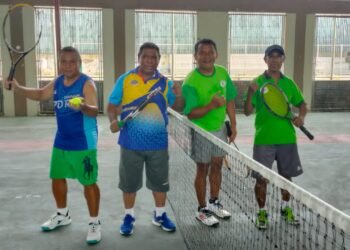 Korem 182/JO Ikuti Turnamen Tenis Lapangan Henggi Cup 2022.
