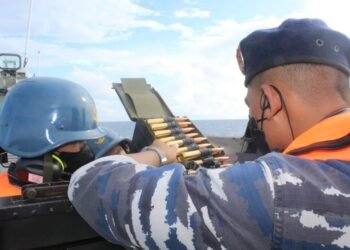 Guspurla Koarmada III Laksanakan Latihan di Laut Banda.