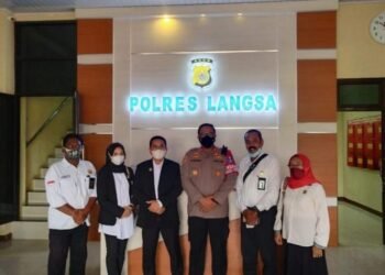 Kapolres Langsa Respon Program Kerja DPC BAI Kota Langsa.