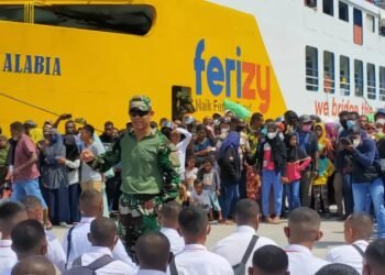 85 orang CATA PK TNI AD Sub Panda Fakfak Korem 182/JO Ikut Seleksi di Sorong.