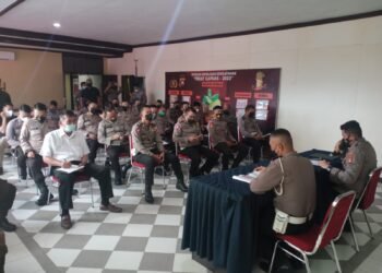 Kabagops Polres Kubu raya Pimpin Gelar Latpra Ops Terpusat “Ketupat Kapuas 2022”.