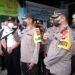 Kapolda Kalbar Irjen Pol Drs Surayanbodo Asmoro, MM melaksanakan Pengecekan di Pos Pengamanan Terpadu Pelabuhan Dwikora Pontianak.