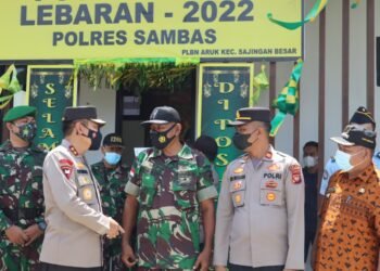 Kunjungi Sambas dan Singkawang, Kapolda Pastikan Pelayanan Polri Sampai ke Wilayah Perbatasan.