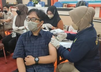 Polda Kalbar Buka Gerai Vaksinasi Presisi Selama Hari Raya Idul Fitri 1443 H.