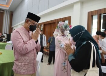Rayakan Hari Raya Idul Fitri dengan Anggota, Pangdam XII/Tpr Gelar Halal Bihalal Sederhana.