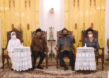 Presiden dan Ibu Iriana Silaturahmi ke Keraton Yogyakarta.