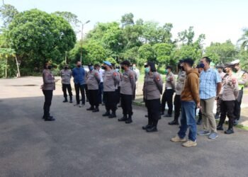 Wakapolres Kubu Raya Pimpin Pelaksanaan Patroli Pos Pengamanan dan Pos Terpadu.