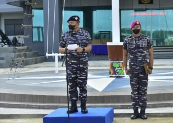 Selesai Libur Bersama Idul Fitri Tahun 1443 H/2022 M, Panglima Koarmada III Pimpin Apel Khusus.
