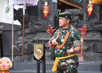 Pangkogabwilhan III Resmikan Pura Ksatria Shanti Bhuana Kodam XVIII/Kasuari.