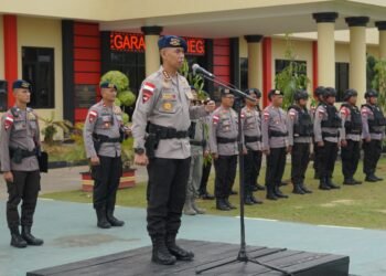 Mengantisipasi Perkembangan Situasi Kamtibmas Diwilayah Hukum Polda Kalbar, Brimob Polda Kalbar Adakan Almatusus.