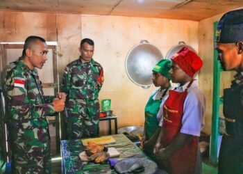 Binter Kodam III/Slw di Daerah Operasi Papua.