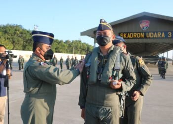 Pangkoopsud II Lepas Keberangkatan Tim Pitch Black Skadron Udara 3 Ke Australia.