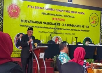 Dirgahayu Ke-58 dan Munas ke-10 Peradin, Firman Wijaya: Mendukung Kebijakan Pemerintah.