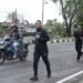 Dansatbrimob Polda Kalbar Memimpin Langsung Pelaksanaan Olahraga.