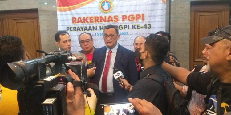 PGPI Gelar Rakernas dan HUT Ke 43 Hadir Membawa Perubahan Menuju Indonesia Pulih dan Bangkit.