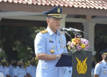 Danlanud Iswahjudi Pimpin Sertijab Danskadron Udara 14 dan 15.