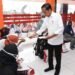 Presiden Jokowi Tinjau Penyaluran Bantuan Pemerintah di Kota Baubau.