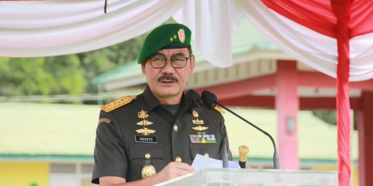 Pangdam XII/Tpr Lantik 109 Tamtama Baru TNI AD.