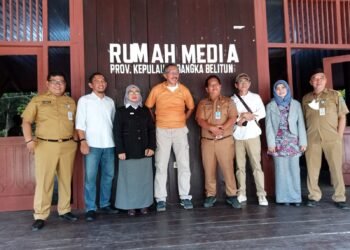 Usai Dampingi Pj Gubernur Tinjau Rumah Media, Rikky Fermana Jelaskan Tugas Fungsi dan Wewenang KI Babel.
